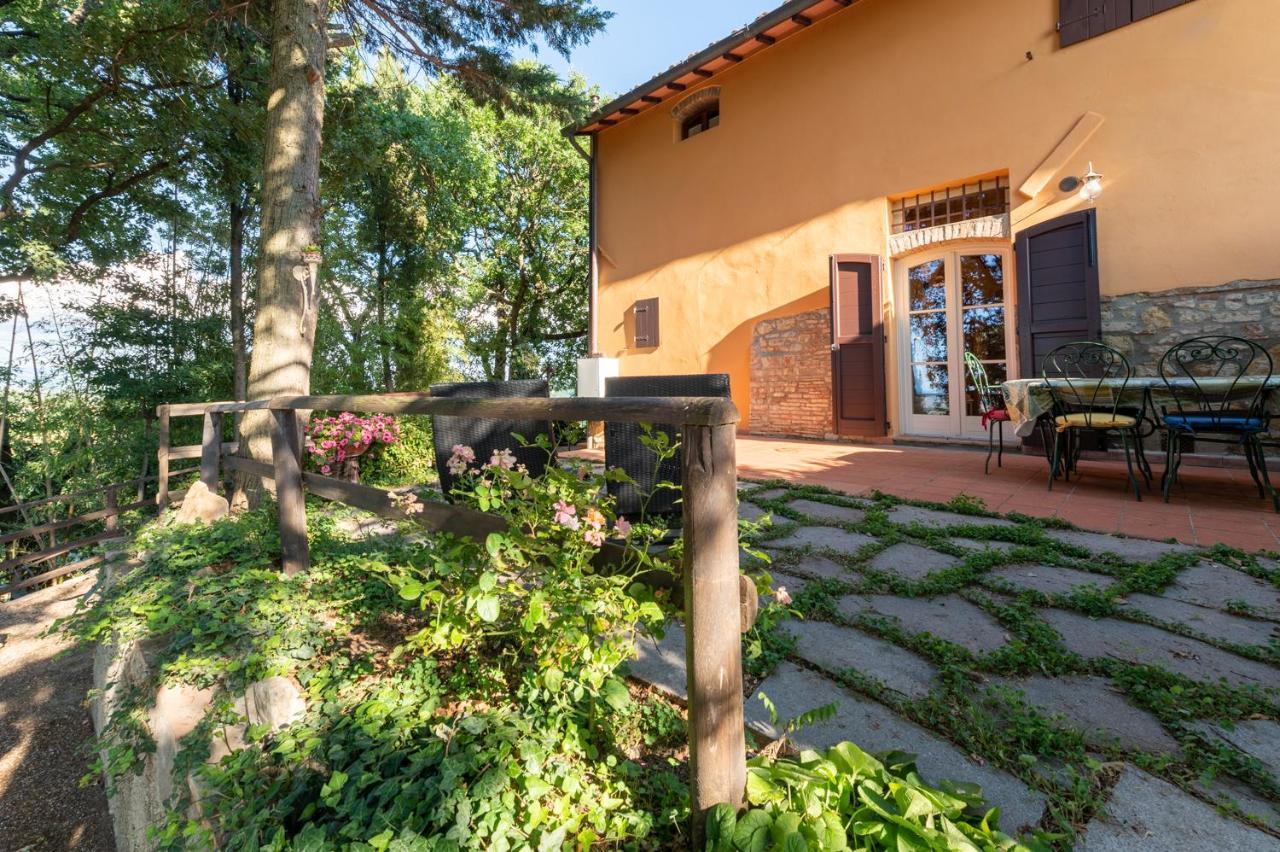 Il Leccio - Casa Toscana Il Fienile Gambassi Terme Exterior photo