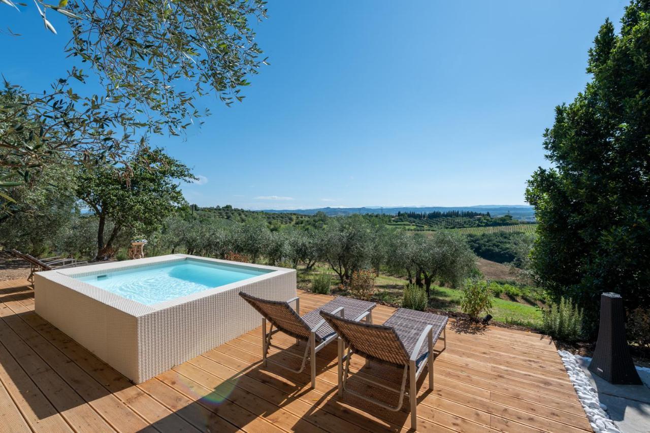 Il Leccio - Casa Toscana Il Fienile Gambassi Terme Exterior photo