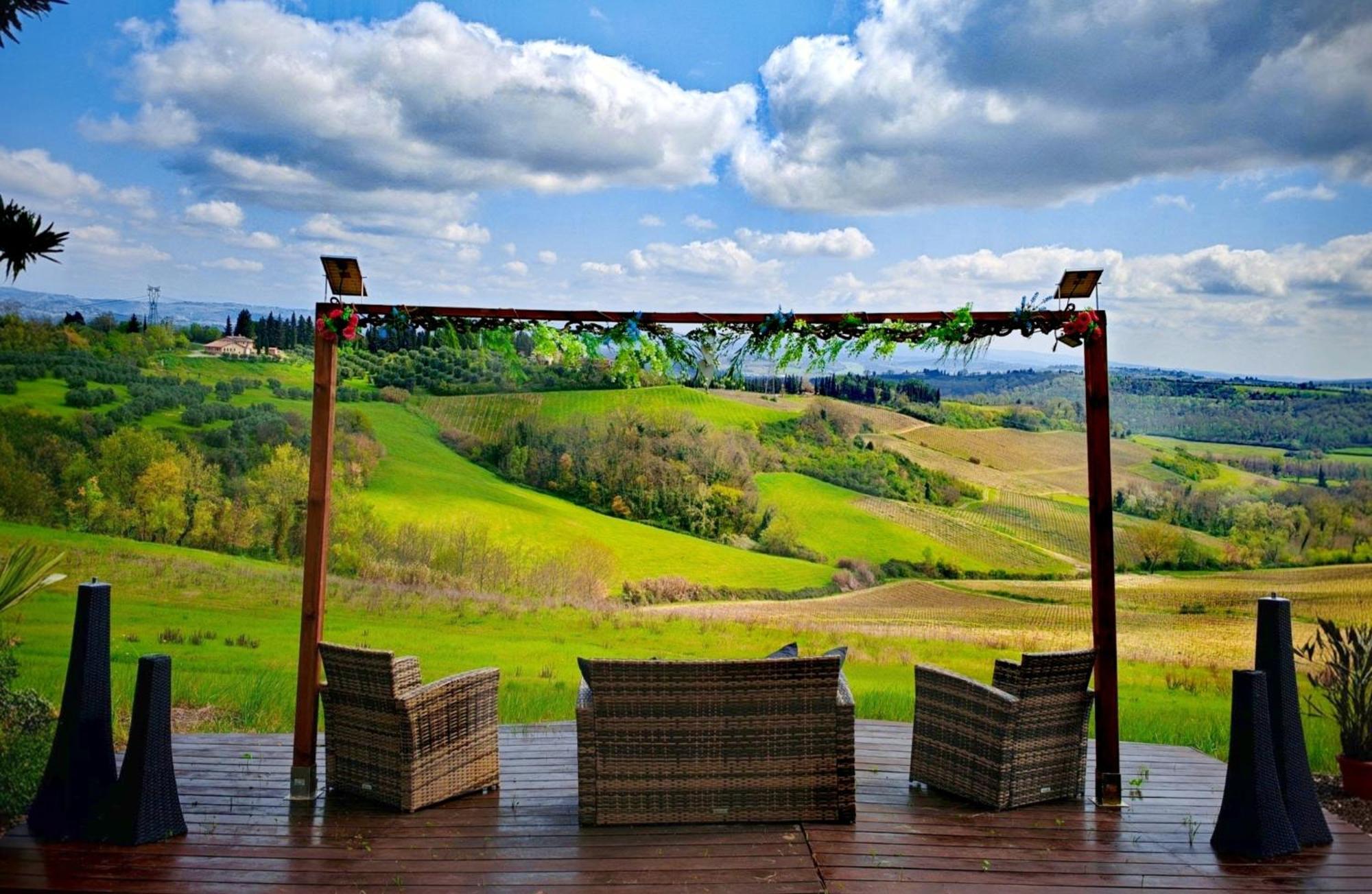 Il Leccio - Casa Toscana Il Fienile Gambassi Terme Exterior photo